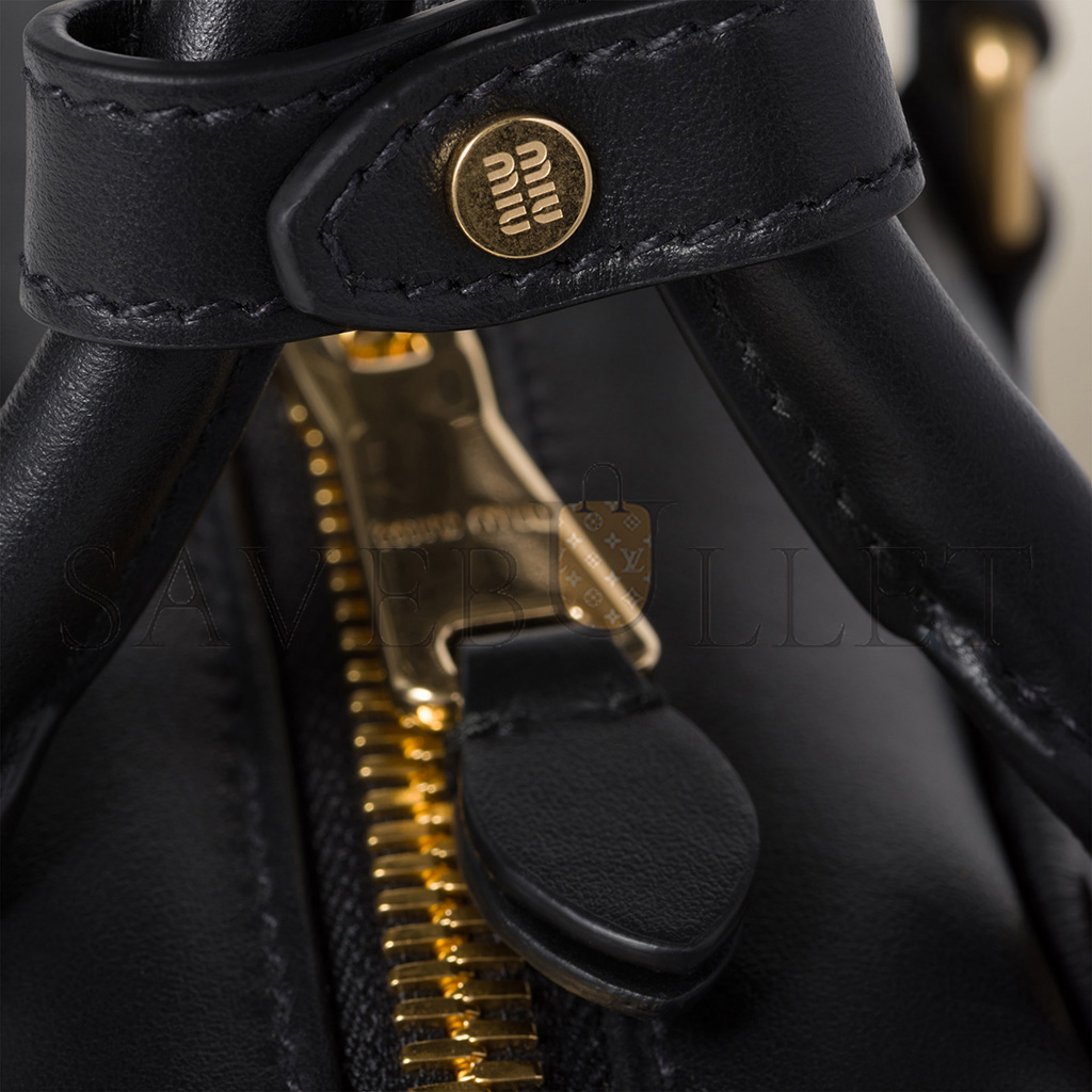M1v M1v arcadie leather bag 5bb142 (22*10.5*7.5cm)
